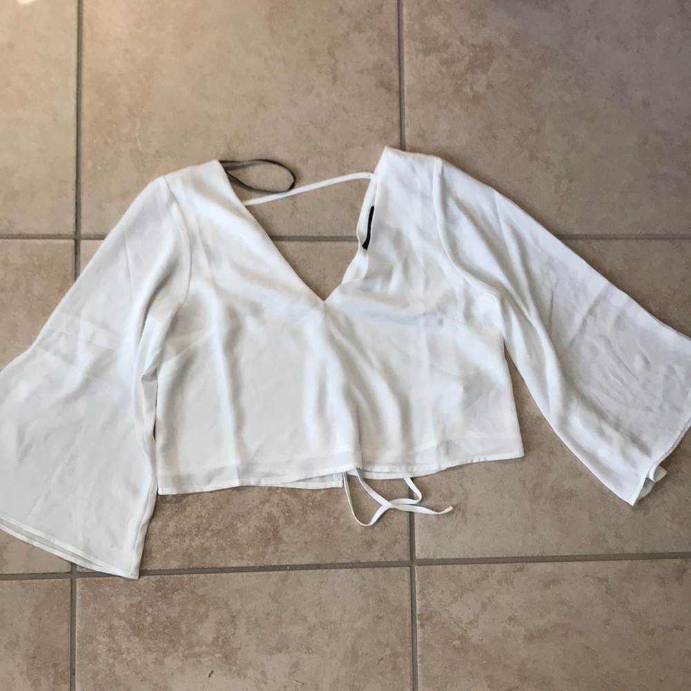 white blouse